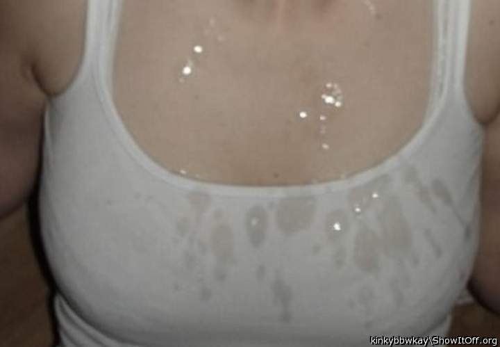 Did you go out with that all over you?