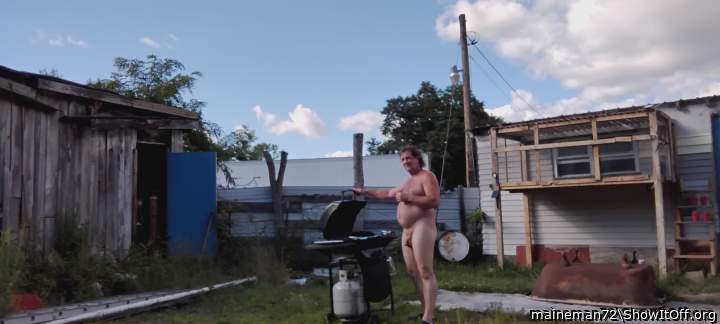 BBQ out  back