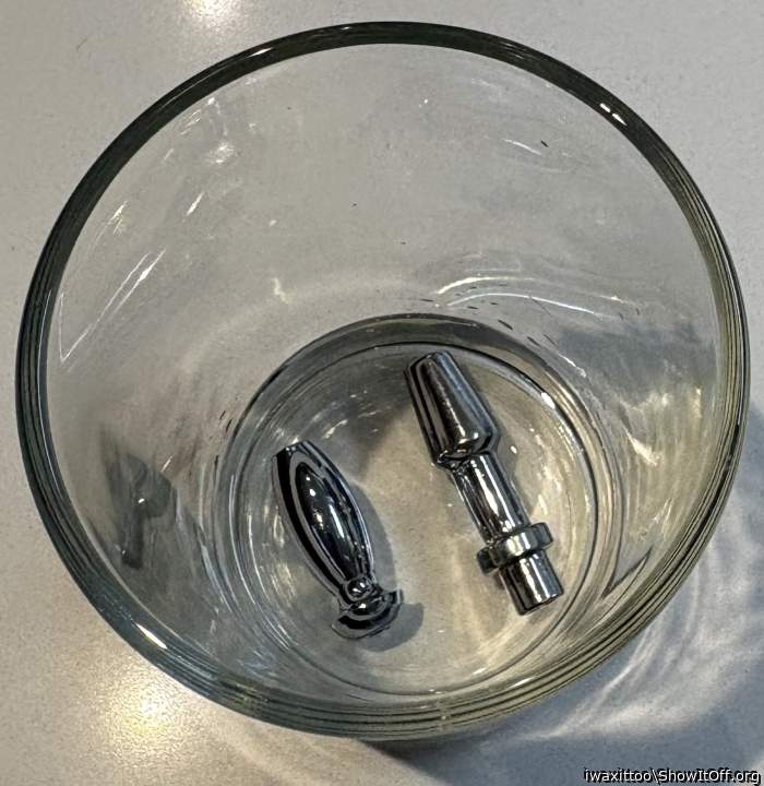 This steel pops in my penis... in for cleaning; hydrogen peroxide