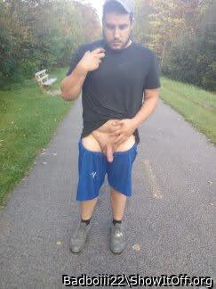I wouldn�t mind running in to you on my walk.  