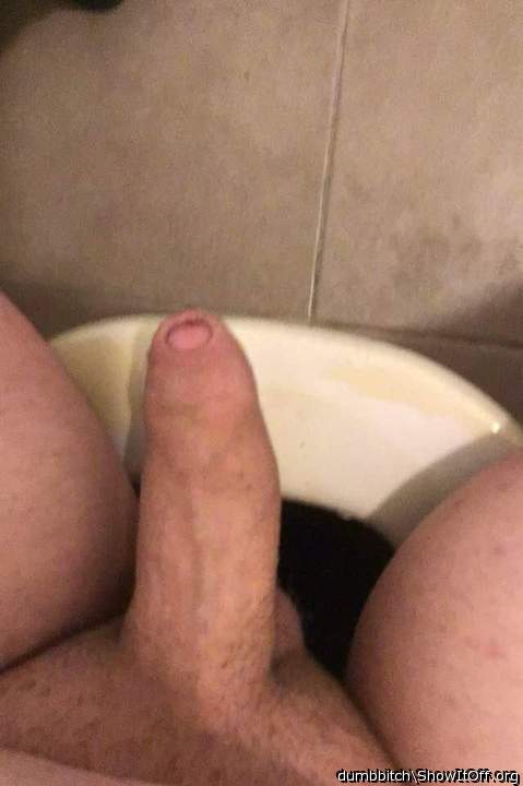 But he�s dick on the tub