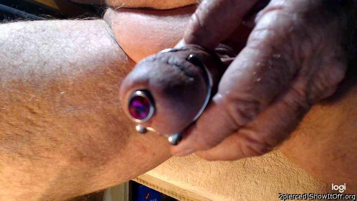 Penis plug fully in