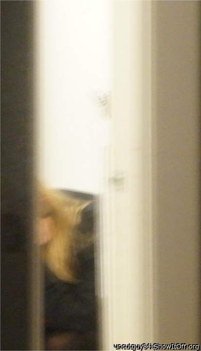 My neighbour on the toilet