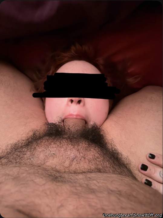 She loves throat training!