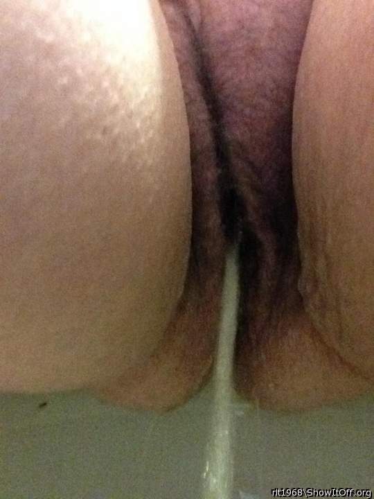 she likes to pee for me!