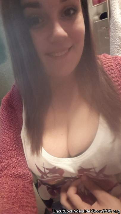 Those big tits! Always showing them off