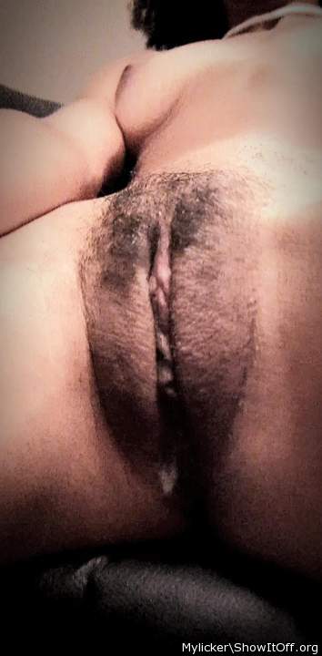 Beautiful body and hot hairy pussy.    