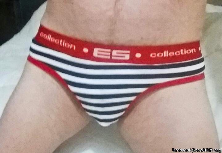 Stripes look so sexy on you!    