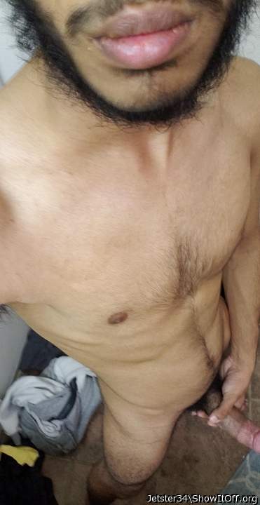 A little lip action with my fat cock