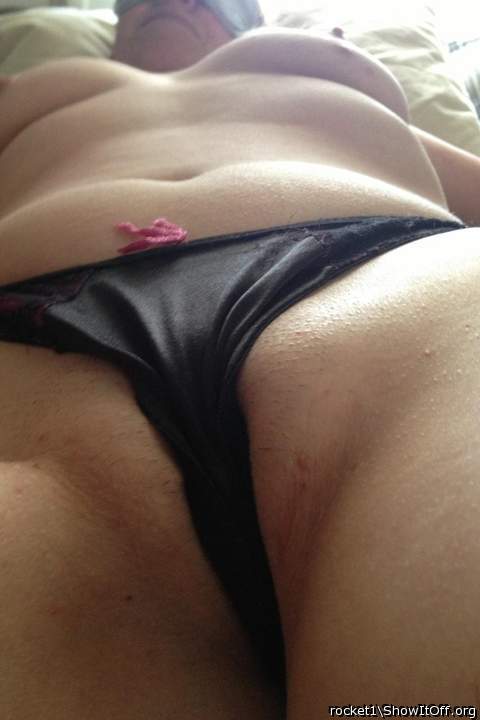 Could I move your panty and lick her? 