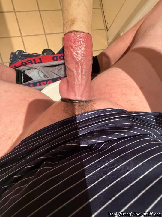 Paper towel roll..only the head will fit.