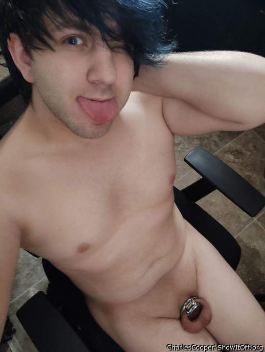 Such a cute little locked sub