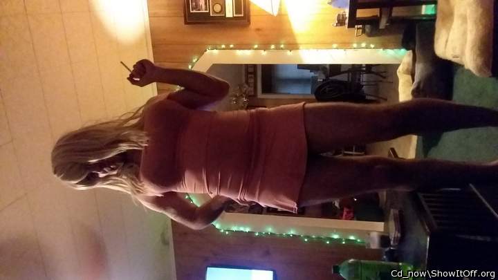 Glad the sight of my sissy self turns you on babe