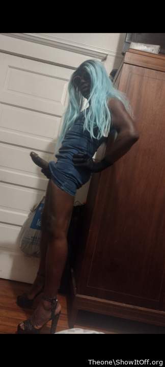 Do you see this dick that's why ur man is gay