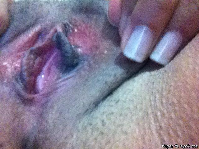 wife's open puss
