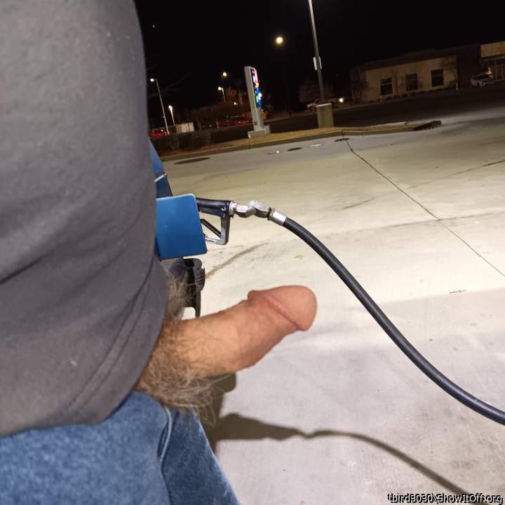 trying to refuel with cum?