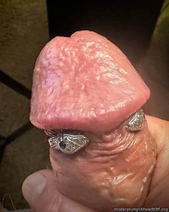 Gorgeous cock head ring 