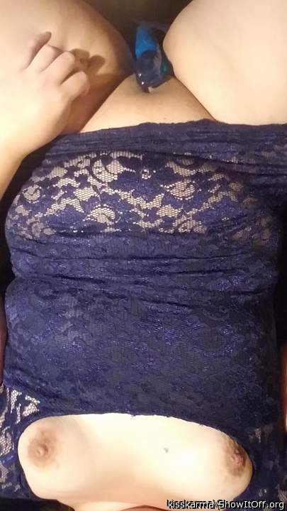 Great turn on, your dress makes me horny and the toy in your