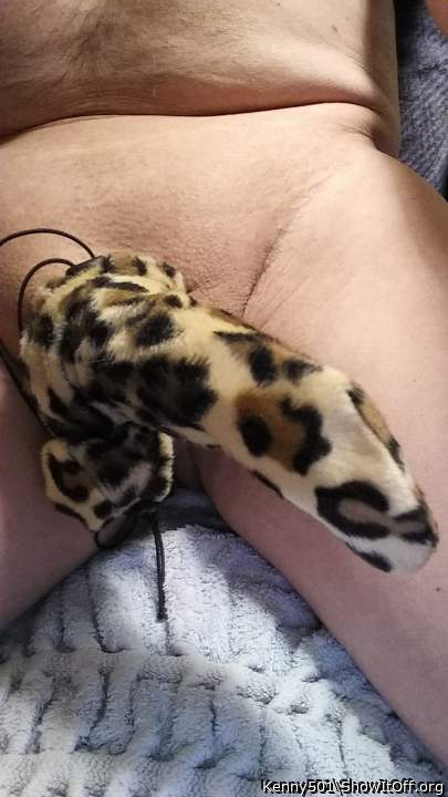 You look good in spots and fur.  Such a great hard cock read