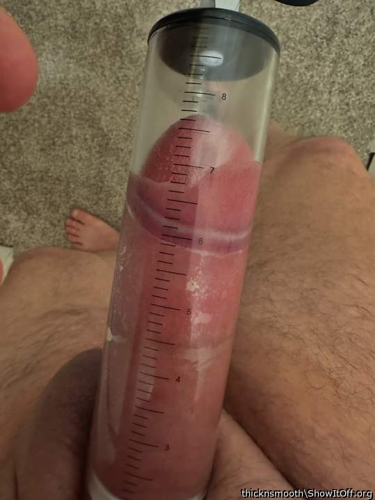 Filling up the vacuum tube