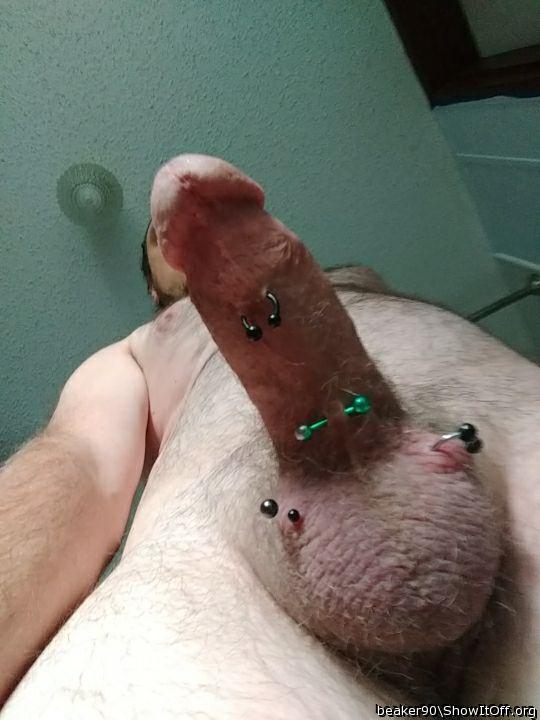 Love a pierced pecker
