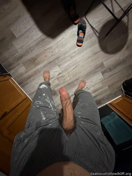 I'd drop to my knees to suck this hot thick cock  