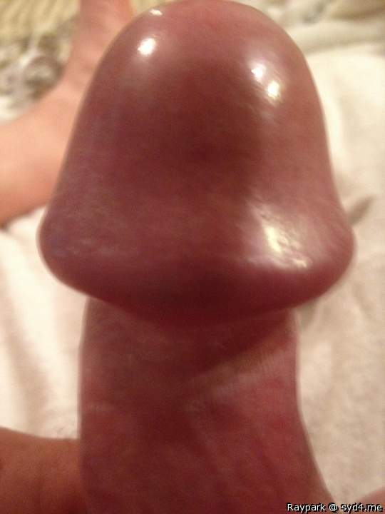 Love that mushroom cock-head of yours.     

And thanks fo