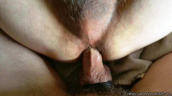 My hole is stuffed full and I'm loving it