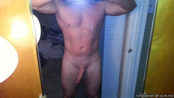 Amazing bald cock and body 