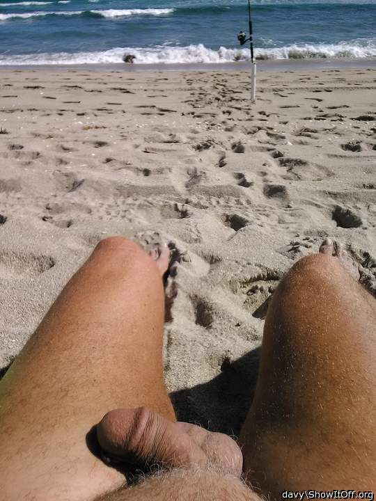 Hanging out while fishing