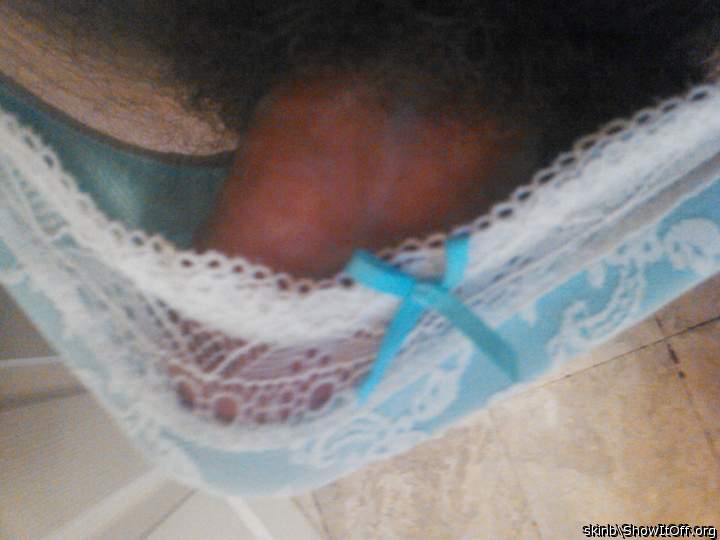 Very sex panties touching your gorgeous cock 👄Ԁ