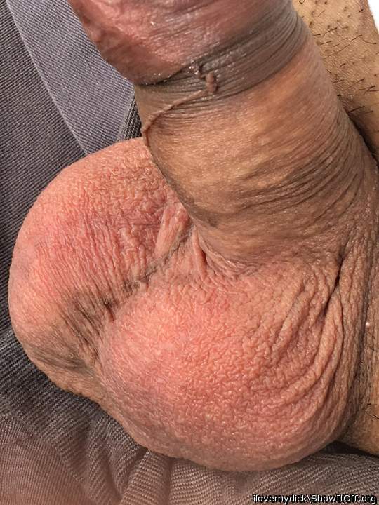 big testicles and deep hanging