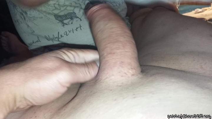 my hard and shaved dick)
