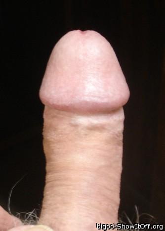 Mmmmmm...perfect head to slide my lips and tongue over !