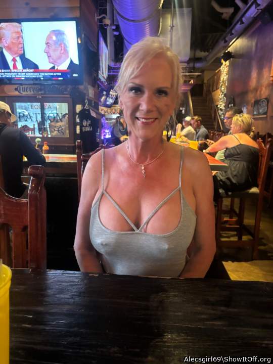 Chest out