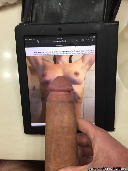 Getting hard looking at my chick is so sexy