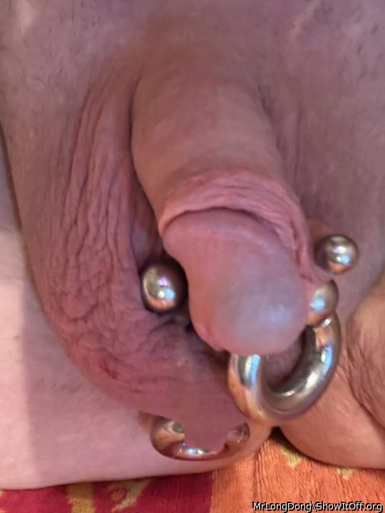 Finally I got my 00g ring on to fit my p/a!