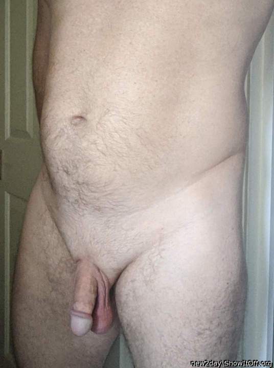 Got out of bed, warm and hanging nicely
