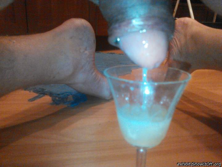 I'll drink to that