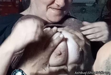 cum on my tits