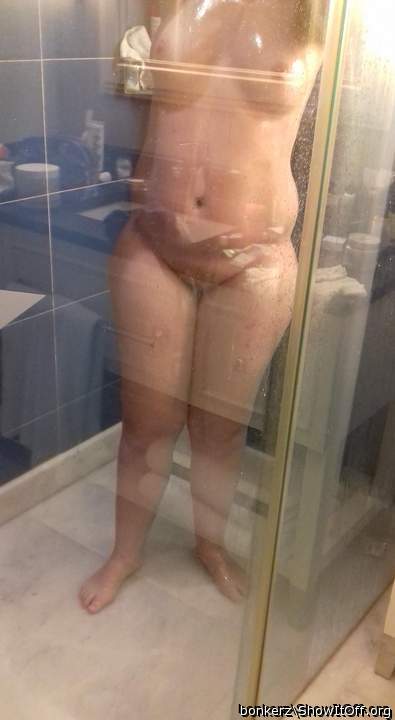 showering