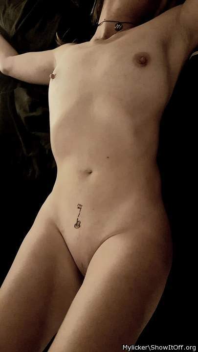 You have such a beautiful slim smooth body.    