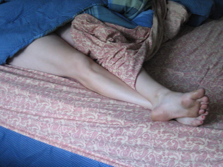 feet & legs in natural light