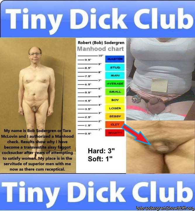 Tiny Dick Club Member Bob Sodergren