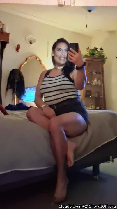 You are looking sexy as fuck!!! Love your legs
 
