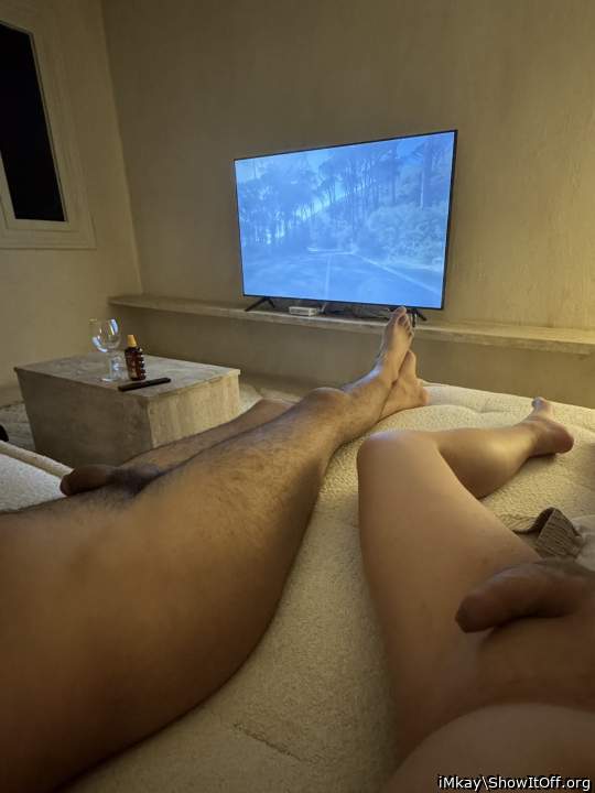 Two Friends, One Lazy Evening
