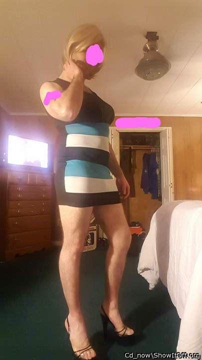 Like the dress I borrowed from my gf's best friend?