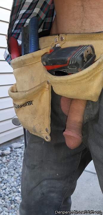 That's why I'm friendly with construction workers...