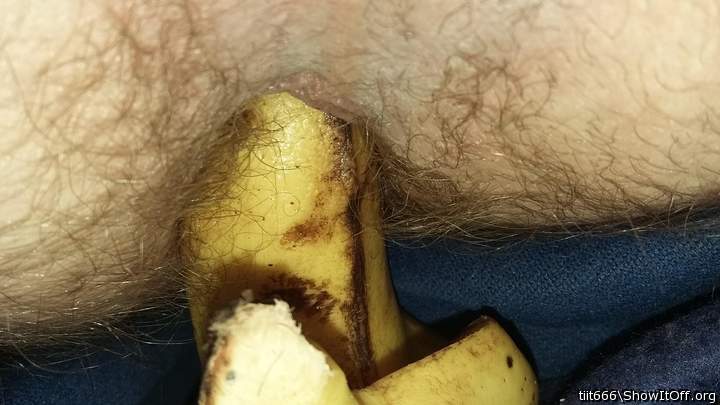 I like the banana in your ass.