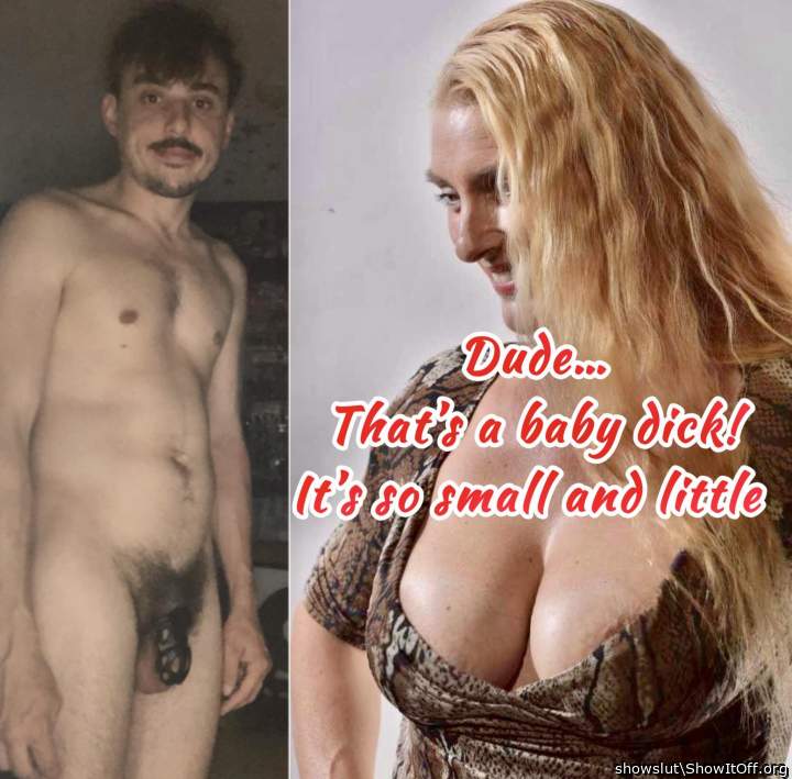 Tiny cock big tits.